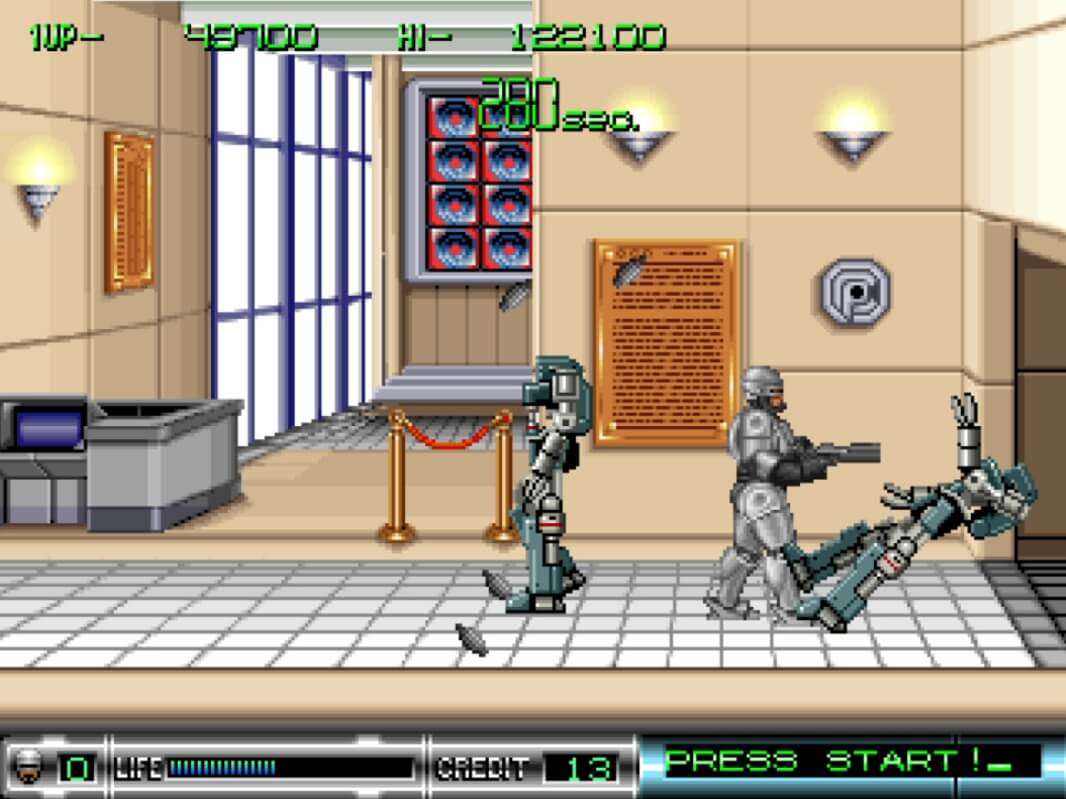 RoboCop 2 - геймплей игры Arcade